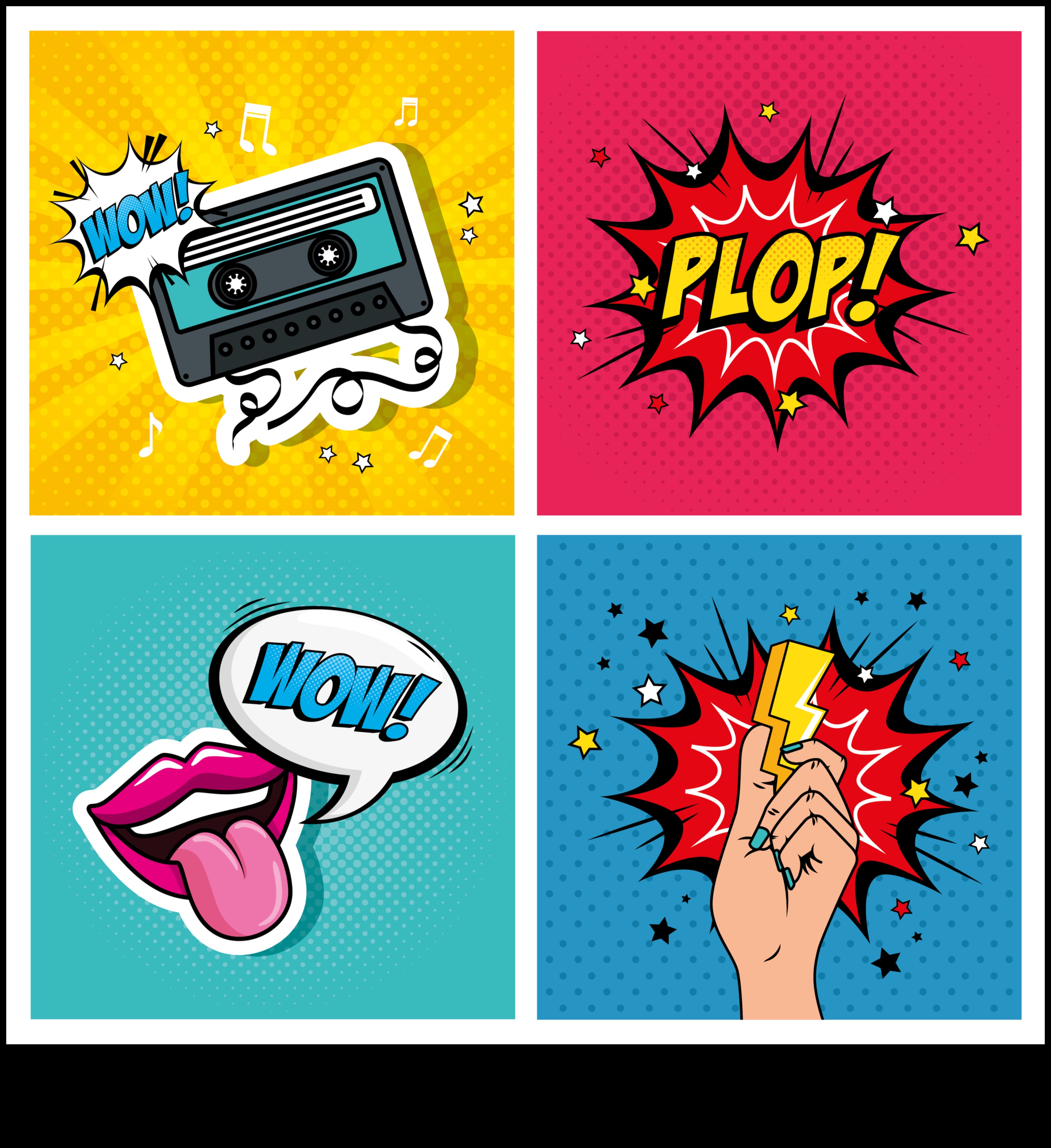 Bold Strokes: limbajul grafic al pictogramelor pop art